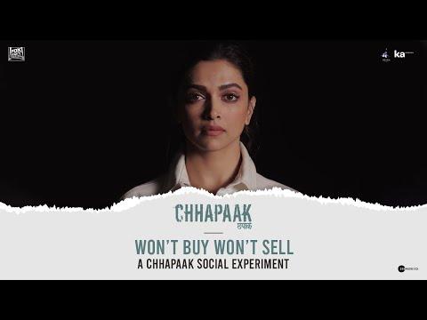 Won’t Buy Won’t Sell | Chhapaak | Deepika Padukone, Vikrant Massey, Meghna Gulzar